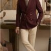 Maroon x Beige combo