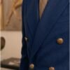 Blue and beige combination