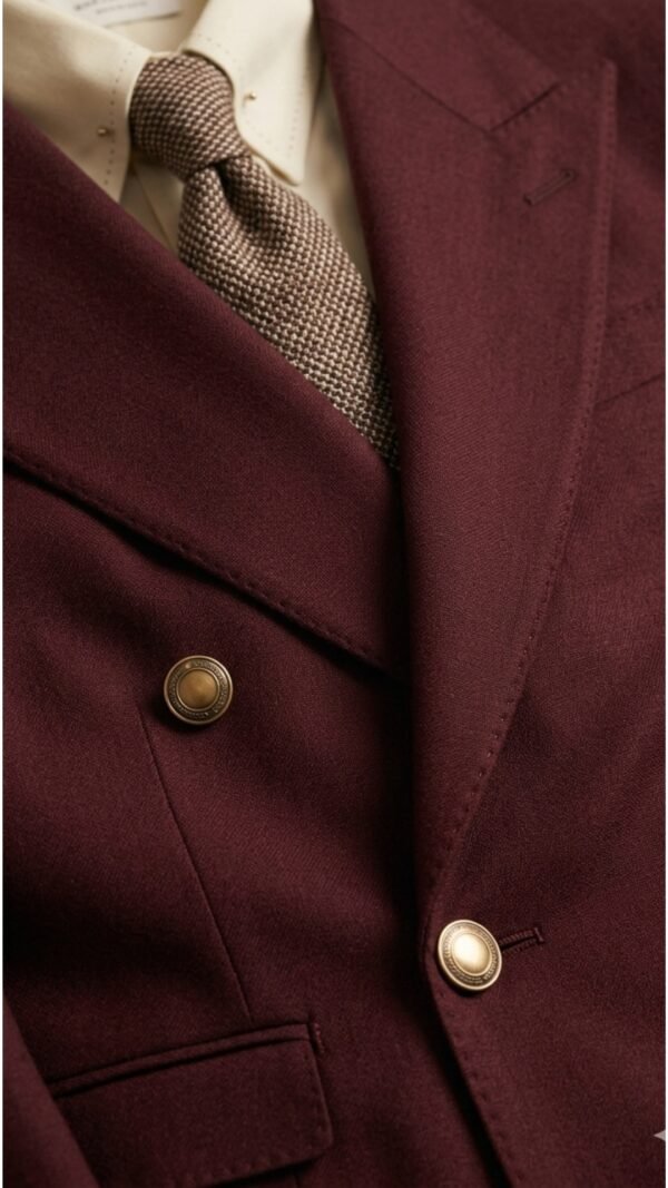 Maroon x Beige combo